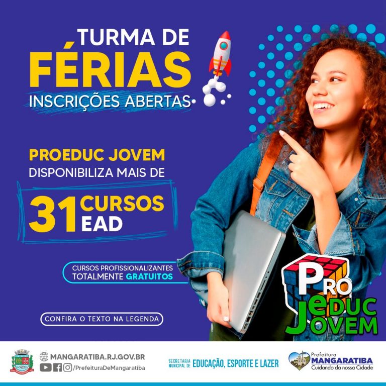 Mangaratiba Inscreve Para Cursos Gratuitos De Formação Profissional ...