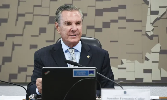 Ex-presidente do Brasil e ex-senador da república Fernando Collor de Melo. / Imagem: Senado Federal