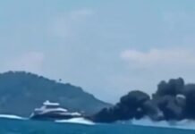 Fogo no mar: incêndio atinge embarcação em Angra e deixa feridos