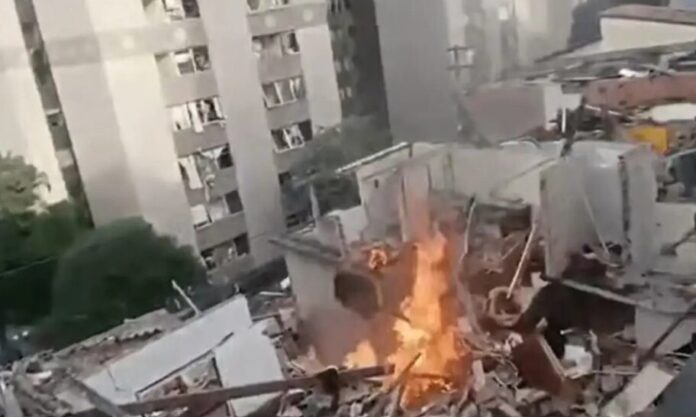Explosão - foto - reprodução - TV Brasil