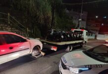 Choque de ordem em Angra dos Reis: 21 motos apreendidas em operação