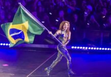 Show de Shakira leva mais de 2 milhões de fãs a Copacabana, no Rio